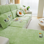 Super Stretch Seat Cushion/Couch Slipcover, Solid Couch Cushion Covers Washable Furniture Protector