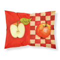 'Caroline'S Treasures ''Apple By Ute Nuhn'' Printed, Polyester Envelope Closure Pillowcase, Standard, Multicolor'