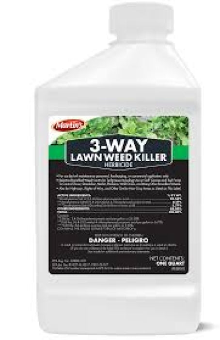 Control Solutions 82210023 3-Way Lawn Weed Killer  1 Qt. - Pack Of 6
