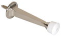 Hillman Group 851319 Carded - Square Rigid Door Stop  Satin Nickel - 3 In.