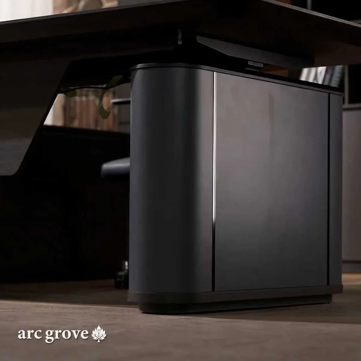 Sawyer · L-Shaped Executive Standing Desk, Adjustable Height