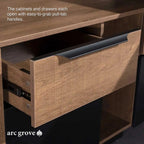 Pascal · L-Shaped Executive Desk