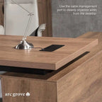 Pascal · L-Shaped Executive Desk