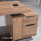 Bayly · 6′ wide Modern Office Desk