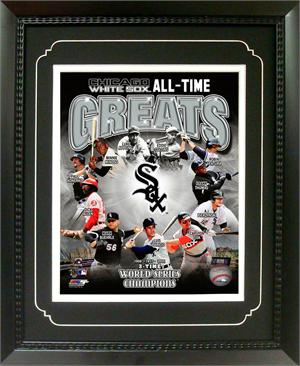 11X14 Deluxe Frame  Chicago White Sox Greats