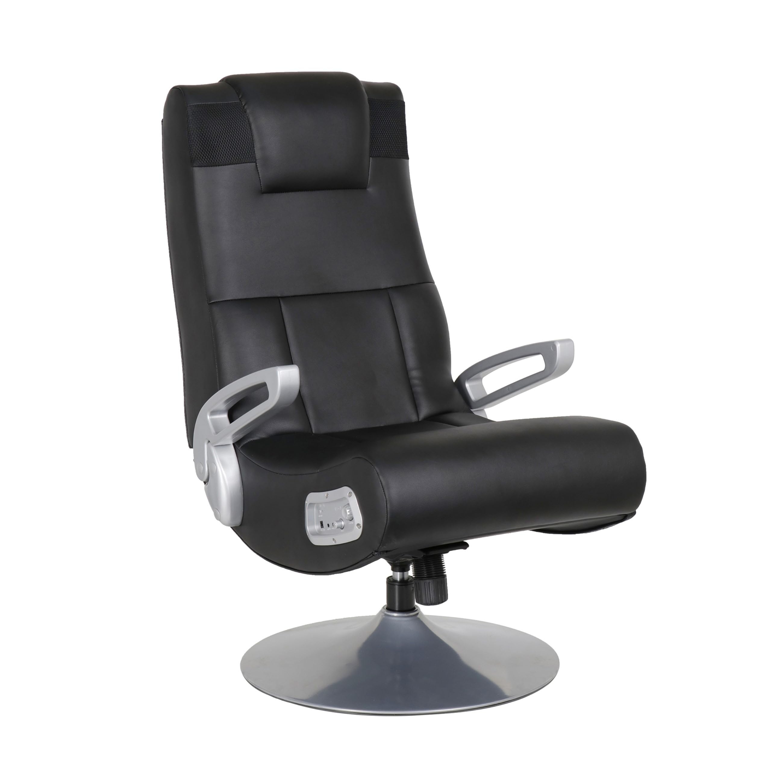 X Rocker SE Pro Bluetooth Pedestal Chair - Video Gaming Lounging Chair with Immersive Audio with 2 Speakers & Subwoofer - Ergono
