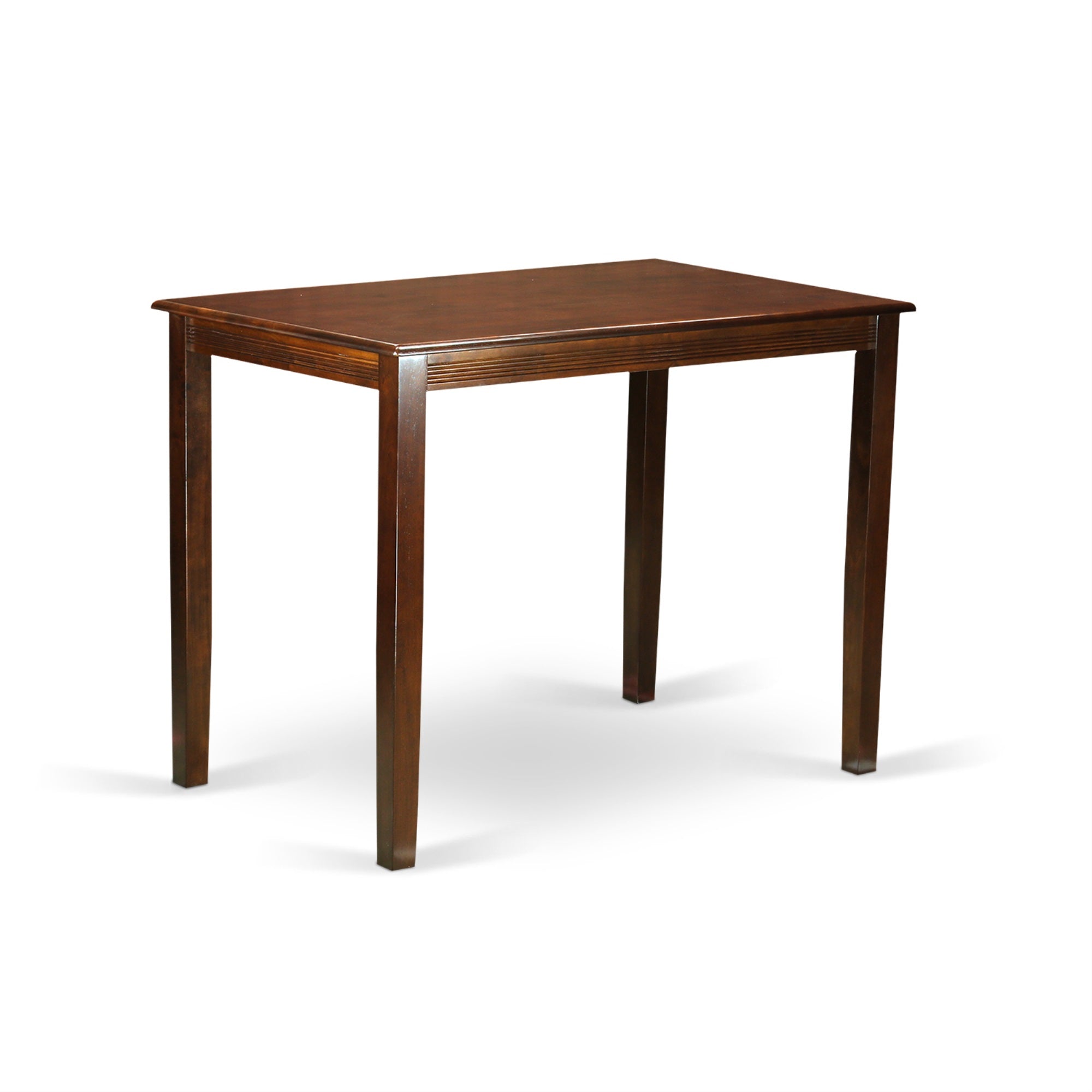 YAVN5-MAH-C 5 Pc Dining counter height set - high top Table and 4 bar stools with backs.