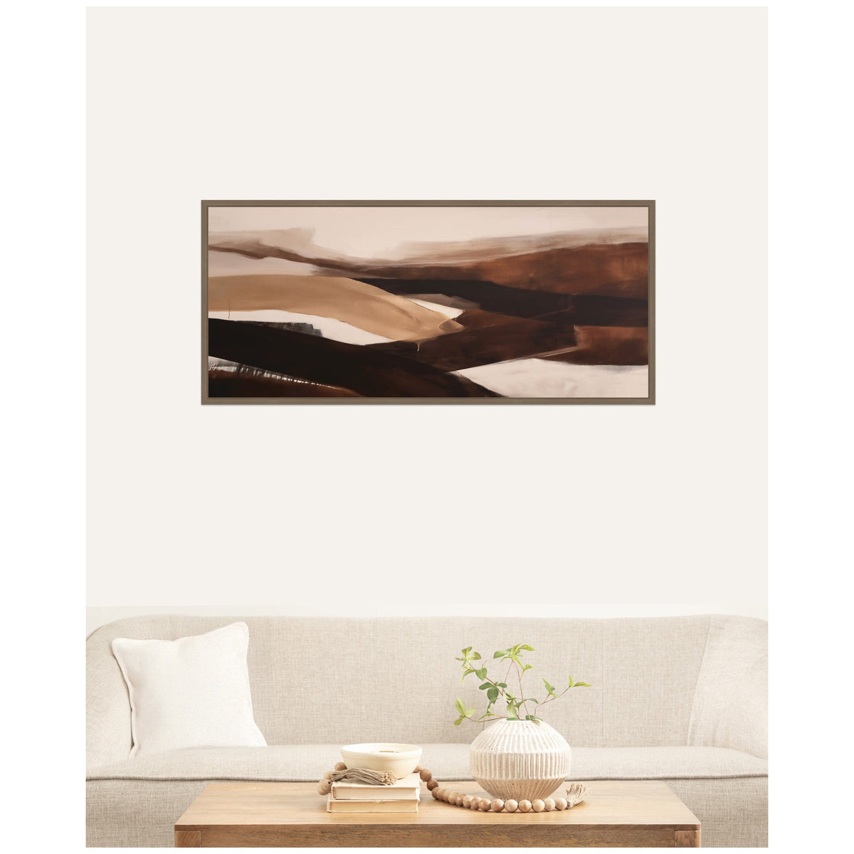 Pathway I Panel by Amy Lighthall Framed Canvas Wall Art Print