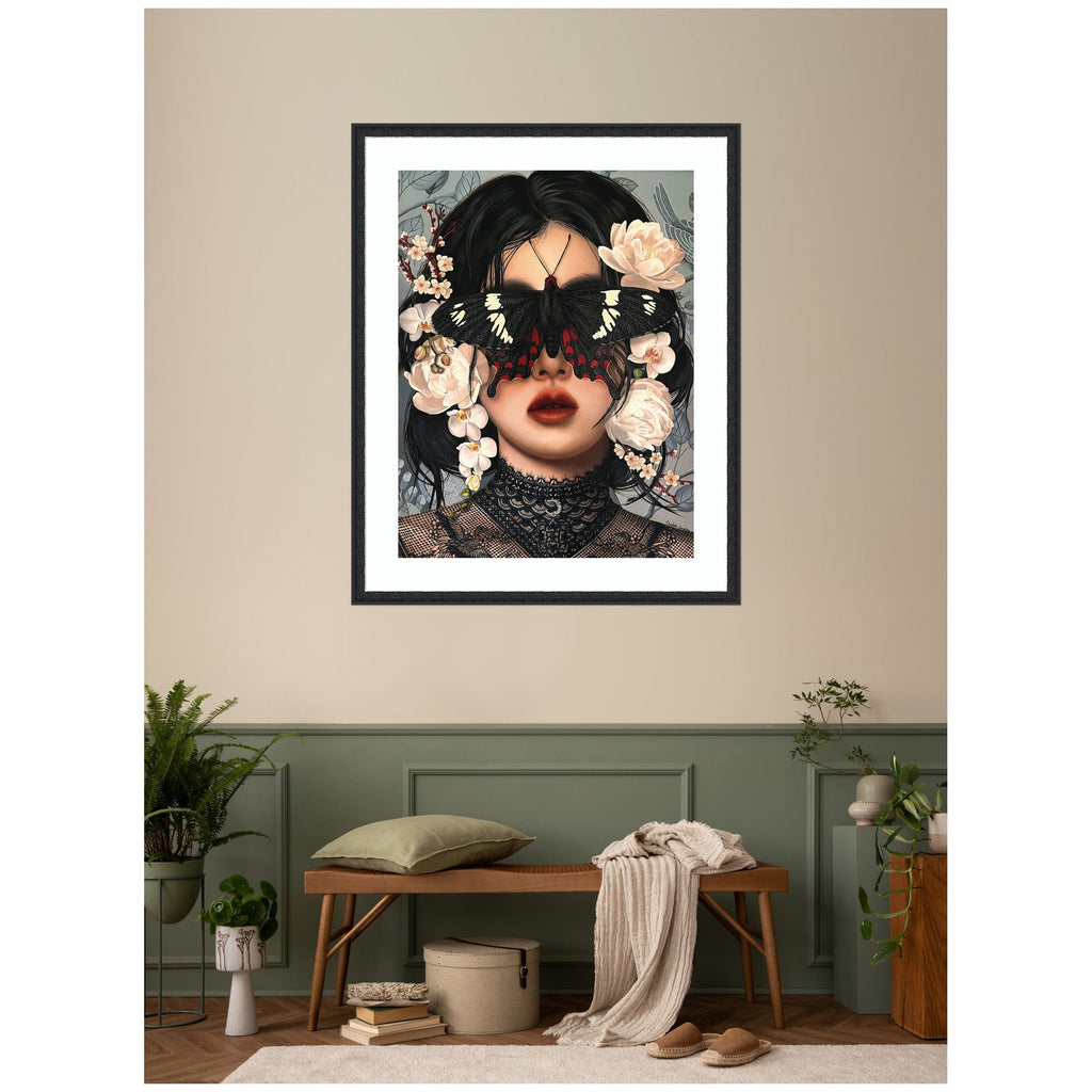 Whither Is Fled The Visionary Gleam Where Is It Now by Charlotte Brindley Framed Wall Art Print
