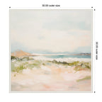 Tranquil Landscape III Square by Amy Lighthall Framed Canvas Wall Art Print