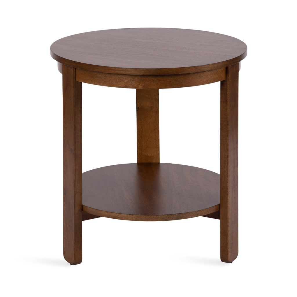 Foxford Round Wood Side Table