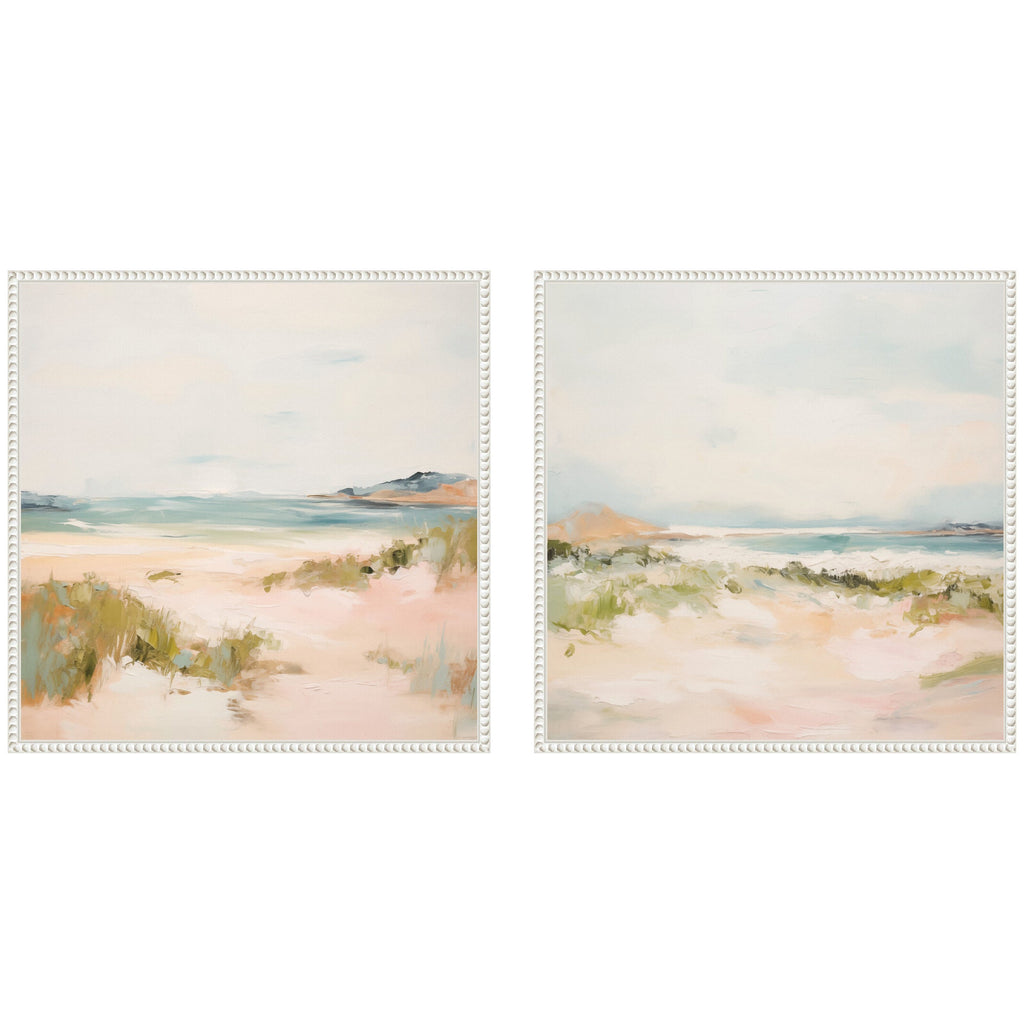 Tranquil Landscape Square 2 Piece Framed Canvas Wall Art Set by Amy Lighthall