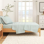 Cotton Solid Flannel Sheet - Nordic Collection