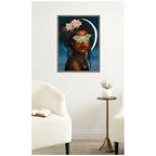 Luna Ascending by Charlotte Brindley Framed Canvas Wall Art Print