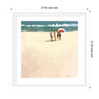 Afternoon Meet Up by Mary Sparrow Framed Wall Art Print
