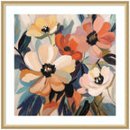 Framed Art Garden Bloom Abstract Bouquet III by The Creative Bunch Studio