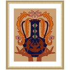 Vessel Collection Blossom by Arty Guava Framed Wall Art Print