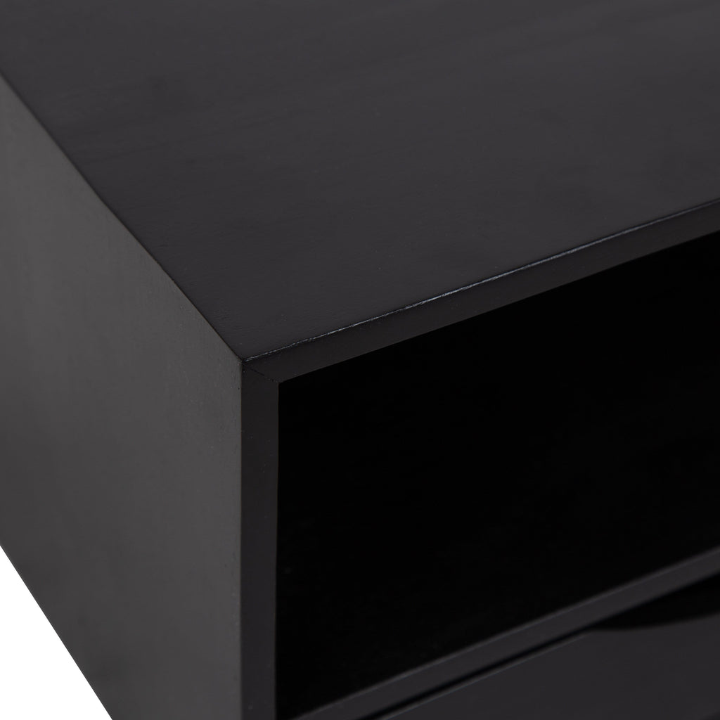 Hutton Floating Wall Shelf with Drawer