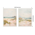Tranquil Landscape 2 Piece Framed Canvas Wall Art Set by Amy Lighthall