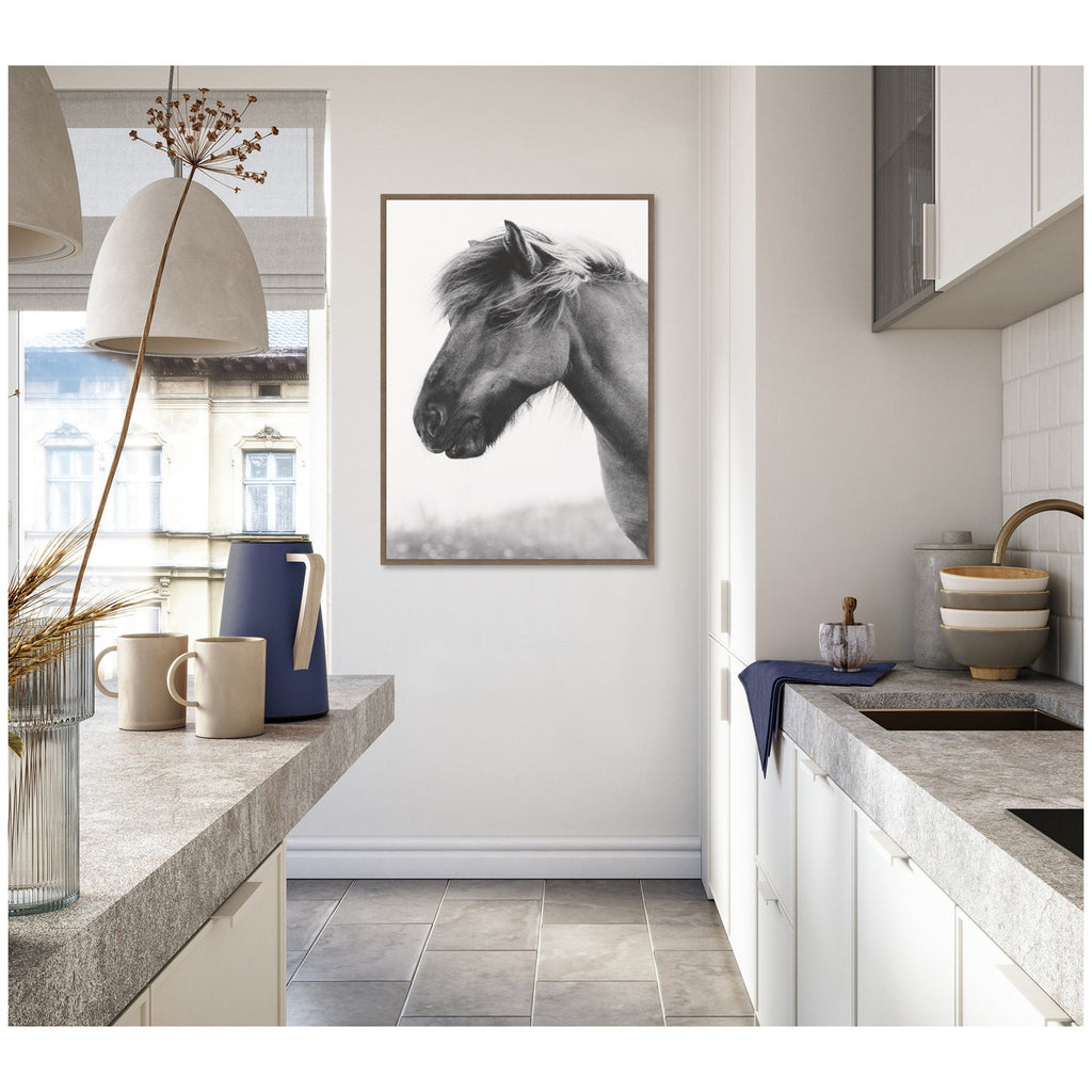 AA Indomitable by Alicia Abla Framed Canvas Wall Art Print
