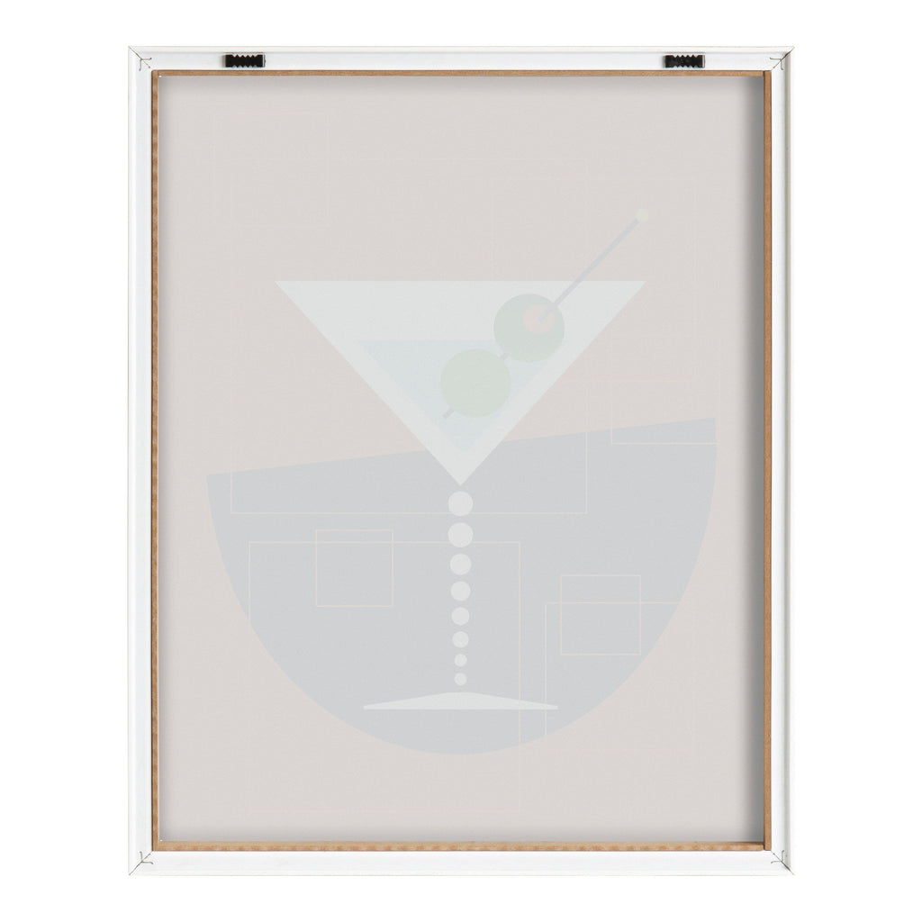 Blake Martini Framed Printed Art by Amber Leaders Designs