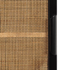 Ori Rattan Wall Cabinet with Cubby