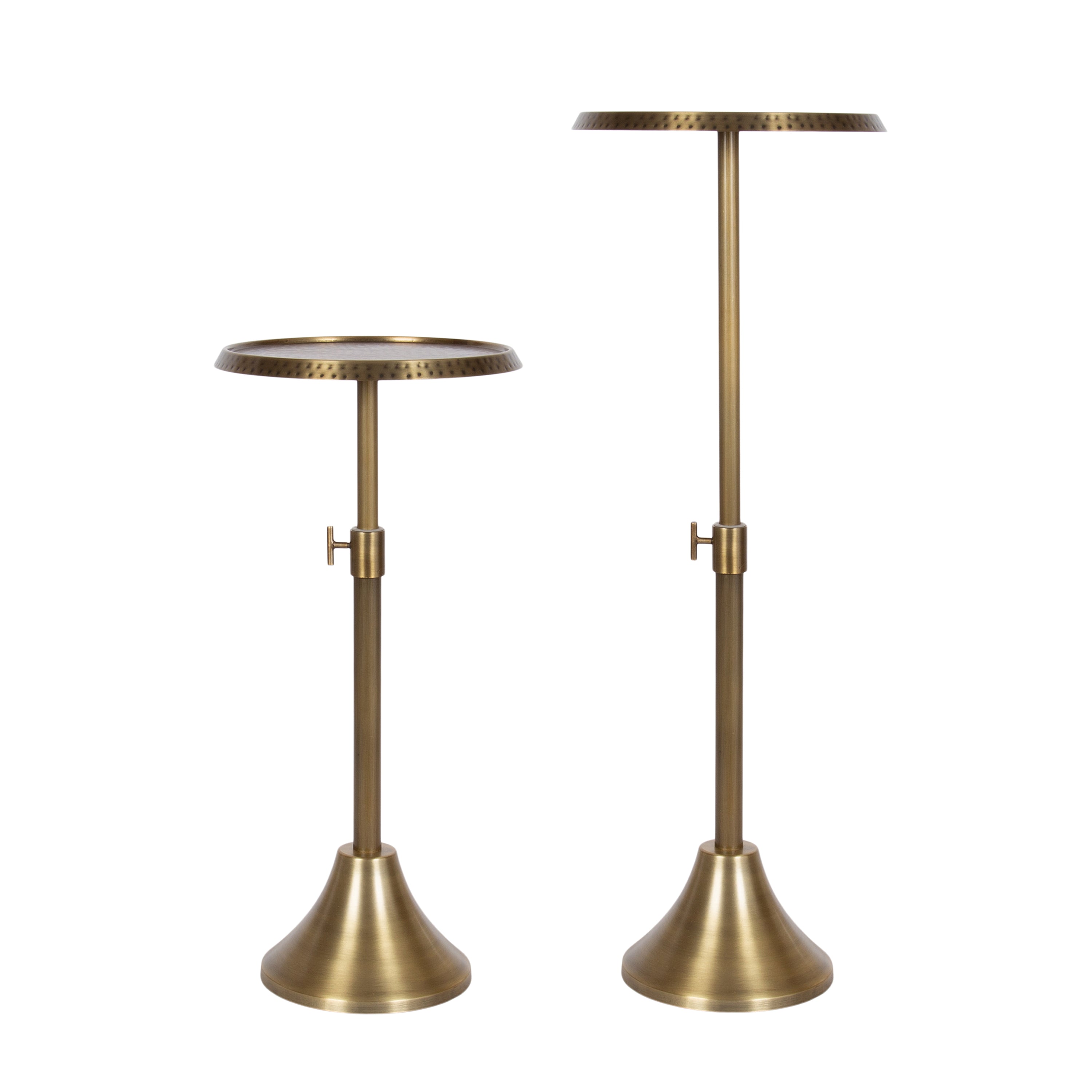 Sanzo Adjustable Metal Drink Table