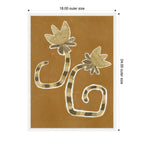 Sylvie Delicate Bloom 8 Framed Canvas by Shatha Al Dafai