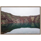Sylvie Reflection Pool Framed Canvas by Alicia Abla