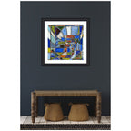 Framed Art Retro Current by Leah Nadeau