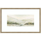 AQ Winter Landscape No. 6 by Annie Quigley Framed Wall Art Print