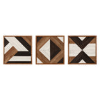 Ballez Wood Plaque Art Set