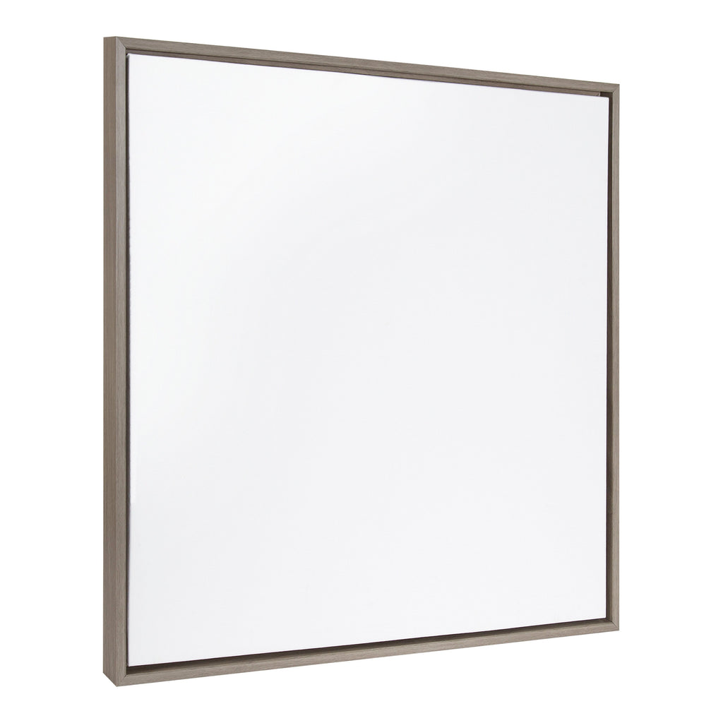 Sylvie Blank Framed Canvas 30x30