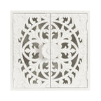 Saanvi Carved Wood Wall Cabinet