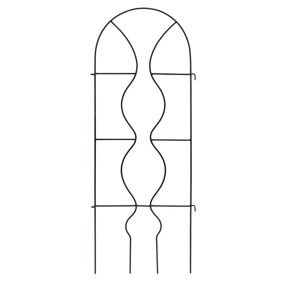 Achla Ft-11 Orangery Trellis - Powder Coated In Black