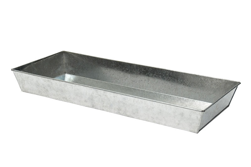 Achla C-91 3 H X 24 W Large Steel Antiqued Tray