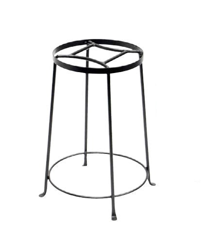 24&Quot;H Argyle Plant Stand Iv - Powder Coated Graphite