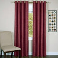 Achim Importing Typn84Bu12 Taylorlined Grommet Panel Burgundy  50 X 84 In