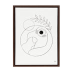 Sylvie Morning Coffee Hug Framed Canvas by Maggie Stephenson