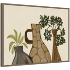 Rustic Stilllife 02 by Nikita Jariwala Framed Canvas Wall Art Print
