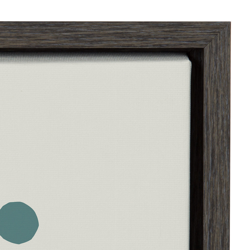 Sylvie Black Lion Framed Canvas By Rachel Lee of My Dream Wall