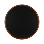 Hatherleigh Round Wood Wall Mirror