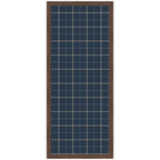 Framed Fabric Pinboard Navy Blue Plaid Wall Organization