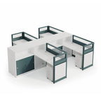 Trevio · L-Shaped Cubicle Workstation