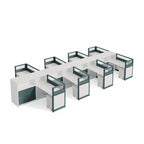 Trevio · L-Shaped Cubicle Workstation