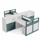 Trevio · L-Shaped Cubicle Workstation