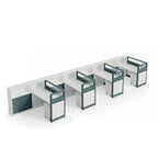 Trevio · L-Shaped Cubicle Workstation