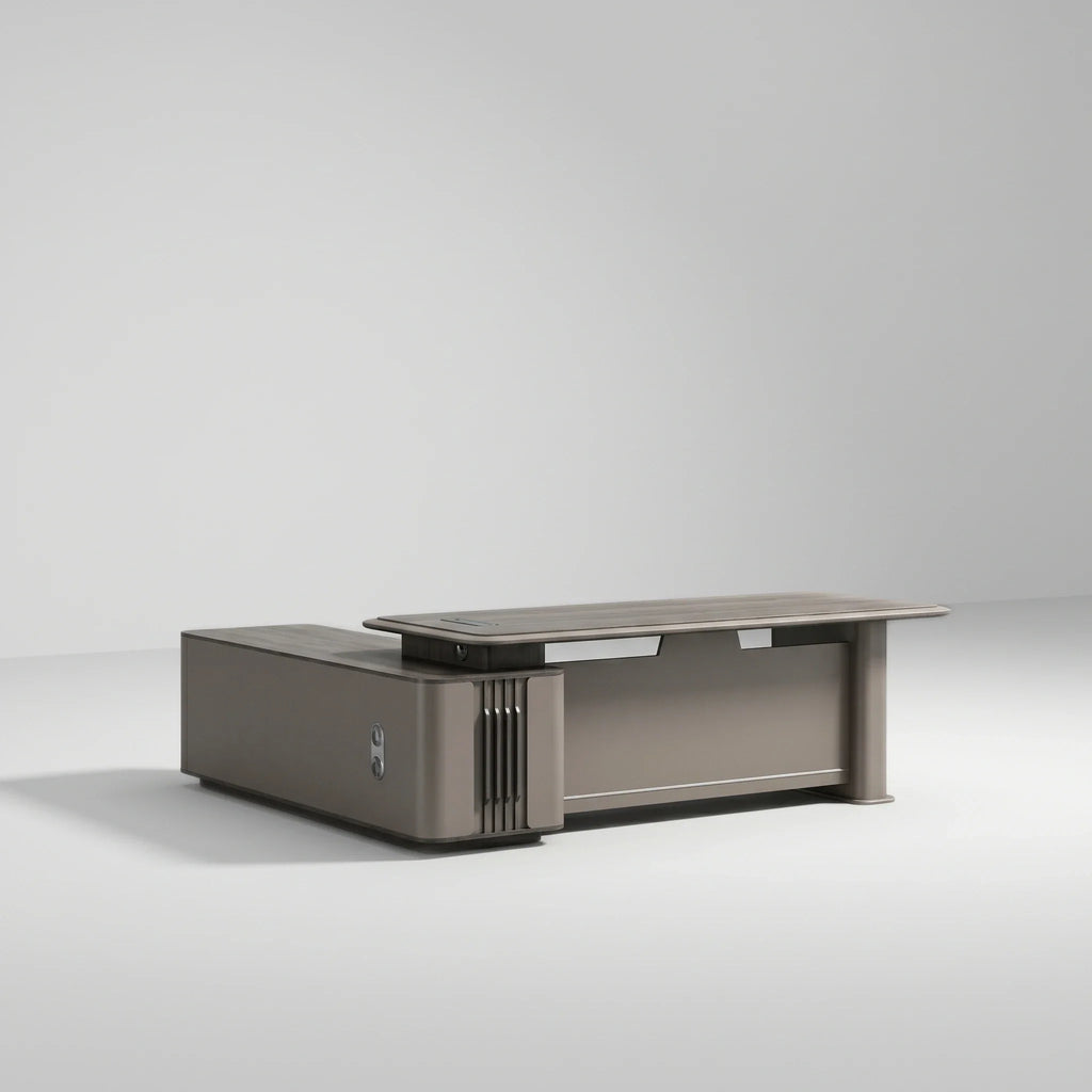 Teller · Modern L-Shaped Executive Desk