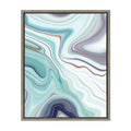 Sylvie Abstract Framed Canvas by Amy Peterson