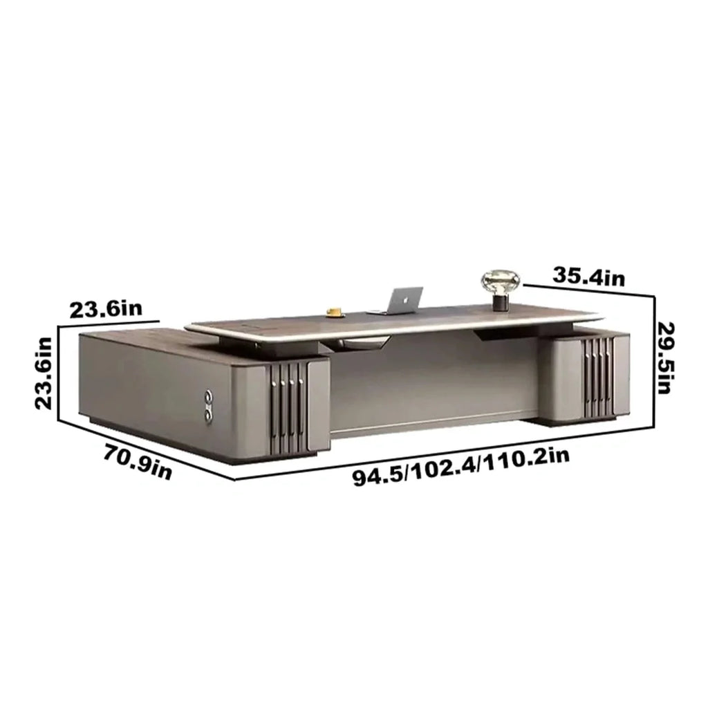 Ainley · Modern L-Shaped Executive Desk